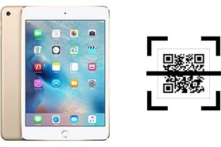 Comment lire les codes QR sur un Apple iPad mini 4 ?