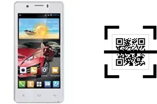 Comment lire les codes QR sur un Gionee Pioneer P4 ?