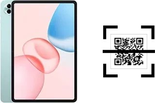 Comment lire les codes QR sur un Honor Pad 10 ?