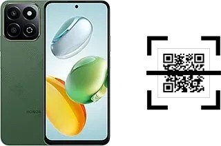 Comment lire les codes QR sur un Honor X7c ?