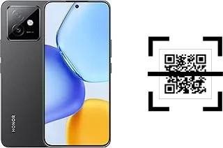 Comment lire les codes QR sur un Honor X60 GT ?