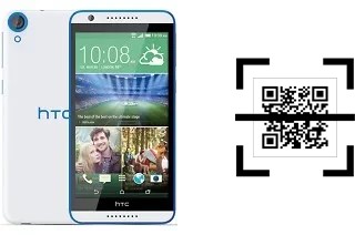 Comment lire les codes QR sur un HTC Desire 820 ?
