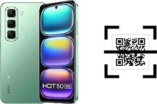 Comment lire les codes QR sur un Infinix Hot 50 ?