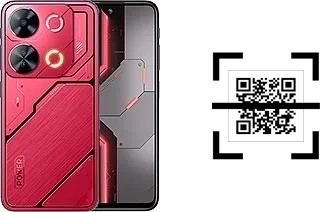 Comment lire les codes QR sur un itel P65 ?