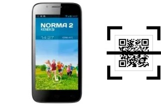 Comment lire les codes QR sur un KENEKSI Norma 2 ?