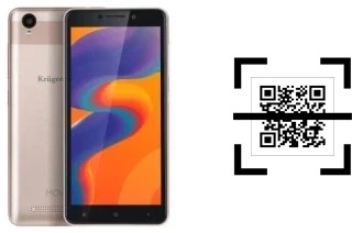 Comment lire les codes QR sur un Kruger-Matz MOVE 8 mini ?