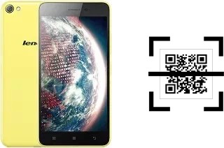 Comment lire les codes QR sur un Lenovo S60 ?
