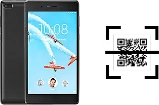 Comment lire les codes QR sur un Lenovo Tab 7 Essential ?