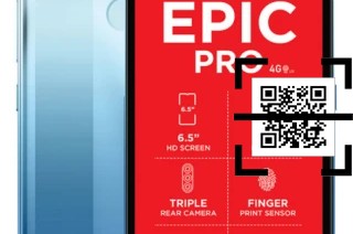 Comment lire les codes QR sur un Mobicel Epic Pro ?