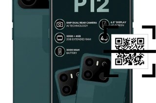 Comment lire les codes QR sur un Mobicel P12 ?