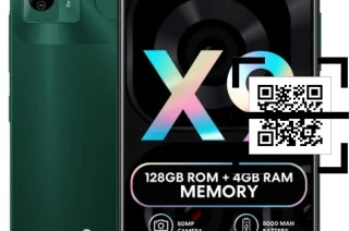 Comment lire les codes QR sur un Mobicel X9 ?