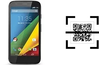 Comment lire les codes QR sur un Motorola Moto G Dual SIM ?