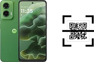 Comment lire les codes QR sur un Motorola Moto G35 ?