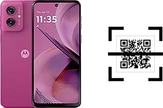 Comment lire les codes QR sur un Motorola Moto G55 ?