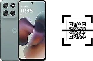 Comment lire les codes QR sur un Motorola Moto G56 ?