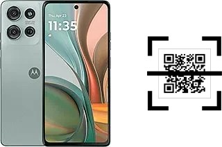 Comment lire les codes QR sur un Motorola Moto G75 ?