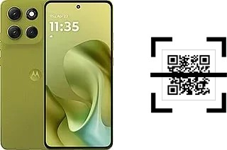 Comment lire les codes QR sur un Motorola Moto G86 ?