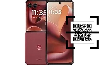 Comment lire les codes QR sur un Motorola Razr 60 Ultra ?