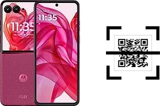 Comment lire les codes QR sur un Motorola razr+ 2024 ?