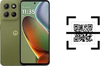 Comment lire les codes QR sur un Motorola Moto G15 Power ?