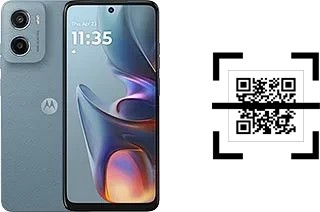 Comment lire les codes QR sur un Motorola Moto E15 ?