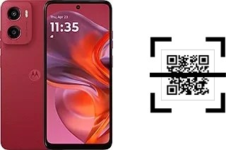 Comment lire les codes QR sur un Motorola Moto G05 ?
