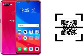 Comment lire les codes QR sur un Oppo F9 ?