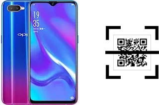 Comment lire les codes QR sur un Oppo K1 ?