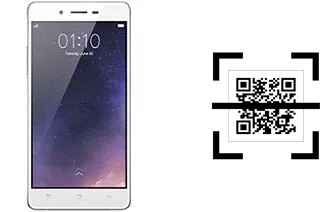 Comment lire les codes QR sur un Oppo Mirror 5 ?