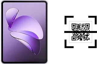 Comment lire les codes QR sur un Oppo Pad 3 ?