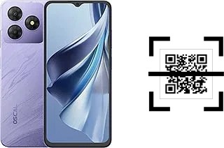 Comment lire les codes QR sur un Oscal Flat 2 ?