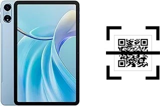 Comment lire les codes QR sur un Oscal Pad 100 ?