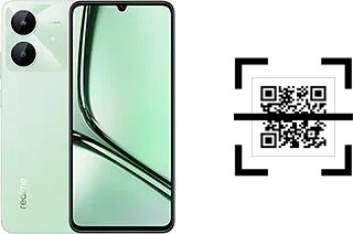 Comment lire les codes QR sur un Realme Note 60x ?