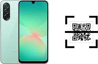 Comment lire les codes QR sur un Samsung Galaxy A26 ?