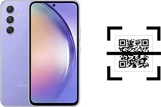 Comment lire les codes QR sur un Samsung Galaxy A54 ?
