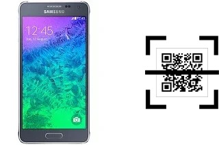 Comment lire les codes QR sur un Samsung Galaxy Alpha ?