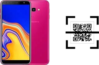Comment lire les codes QR sur un Samsung Galaxy J4+ ?