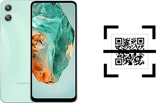 Comment lire les codes QR sur un Samsung Galaxy M05 ?