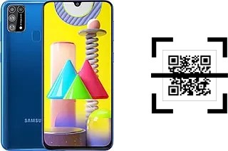 Comment lire les codes QR sur un Samsung Galaxy M31 ?
