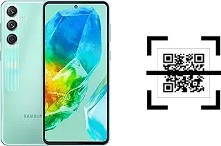 Comment lire les codes QR sur un Samsung Galaxy M55s ?