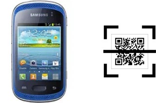 Comment lire les codes QR sur un Samsung Galaxy Music Duos S6012 ?