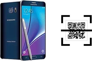 Comment lire les codes QR sur un Samsung Galaxy Note5 Duos ?