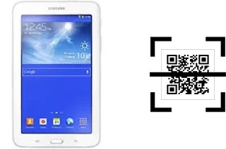 Comment lire les codes QR sur un Samsung Galaxy Tab 3 Lite 7.0 ?