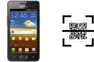 Comment lire les codes QR sur un Samsung I9103 Galaxy R ?