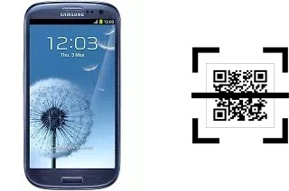 Comment lire les codes QR sur un Samsung I9300 Galaxy S III ?