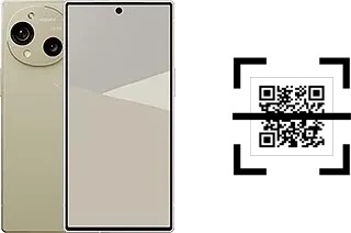 Comment lire les codes QR sur un Sharp Aquos R10 ?