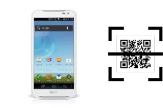 Comment lire les codes QR sur un Sky-Devices Sky A830 ?