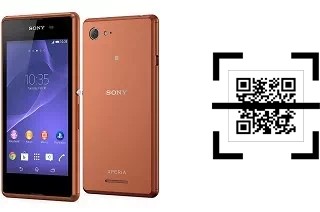 Comment lire les codes QR sur un Sony Xperia E3 Dual ?