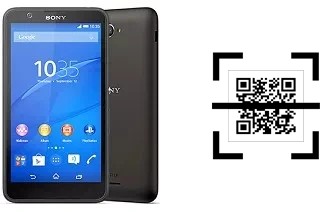 Comment lire les codes QR sur un Sony Xperia E4 Dual ?