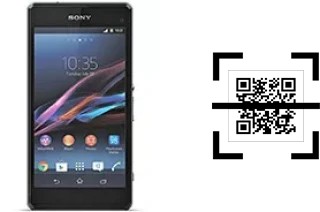 Comment lire les codes QR sur un Sony Xperia Z1 Compact ?